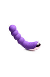 Silicone Beaded Vibrator - Violet-Vibrators-Curve Toys-Andy's Adult World