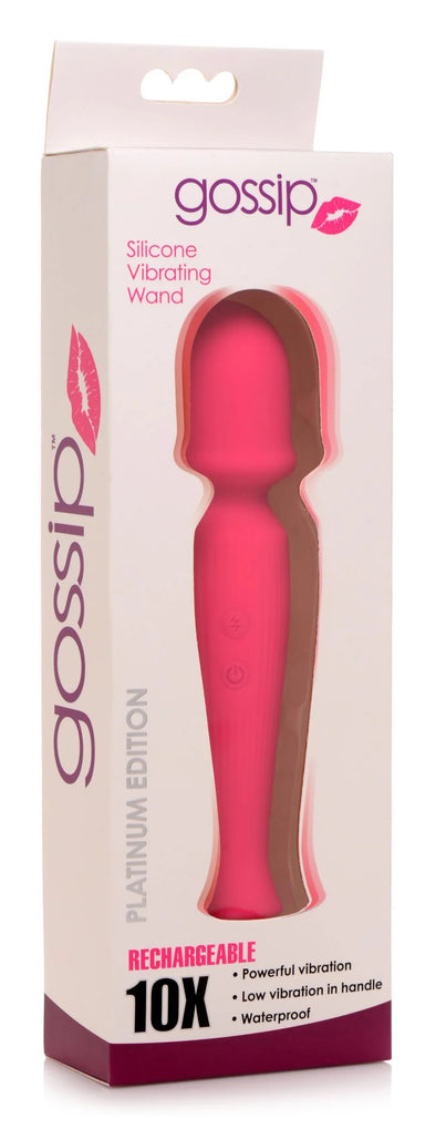 Silicone Wand Massager - Magenta-Massagers-Curve Toys-Andy's Adult World