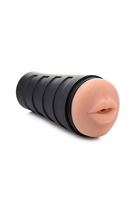 Mistress Karla Deluxe Mouth Stroker - Medium-Masturbation Aids for Males-Curve Toys-Andy's Adult World