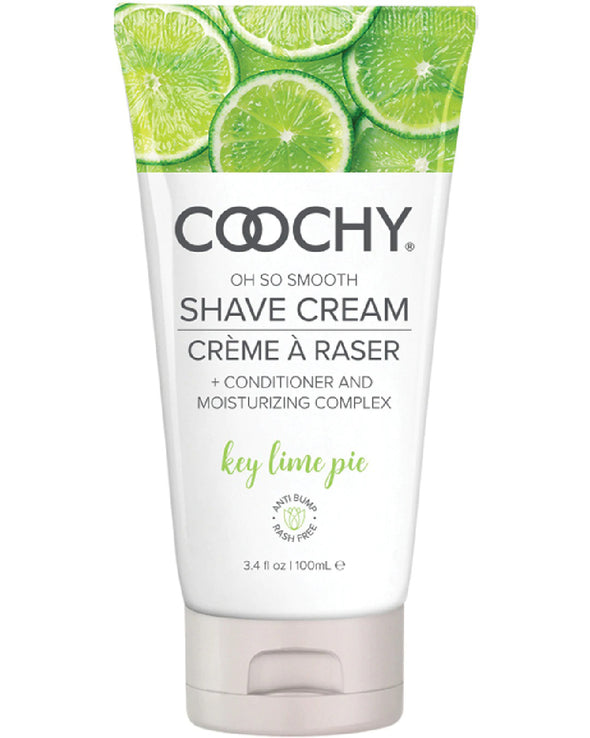 Coochy Shave Cream - Key Lime Pie - 3.4 Oz-Bath & Body-Classic Brands-Andy's Adult World