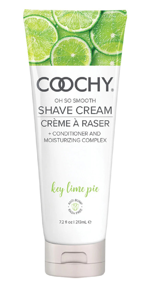 Coochy Shave Cream - Key Lime Pie - 7.2 Oz-Bath & Body-Classic Brands-Andy's Adult World