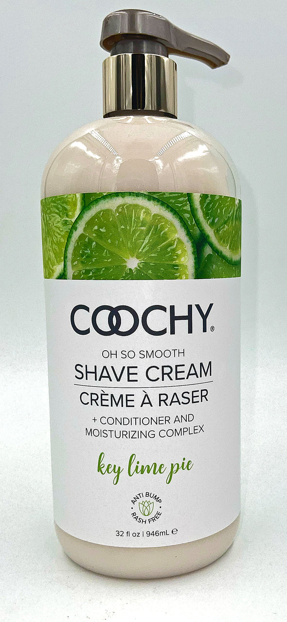 Coochy Shave Cream - Key Lime Pie - 32 Oz-Bath & Body-Classic Brands-Andy's Adult World
