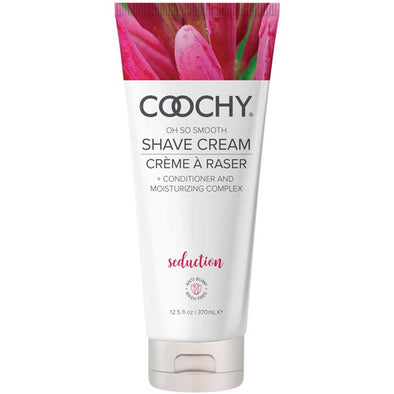 Coochy Oh So Smooth Shave Cream - Seduction - 12.5 Oz-Bath & Body-Classic Brands-Andy's Adult World