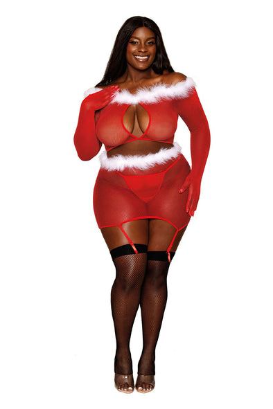 Santa Baby - Queen Size - Ruby-Lingerie & Sexy Apparel-Dreamgirl-Andy's Adult World