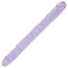 Crystal Jellies 18 Inch Double Dong - Purple