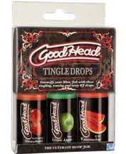 Good Head - Tingle Drops - 3 Pack