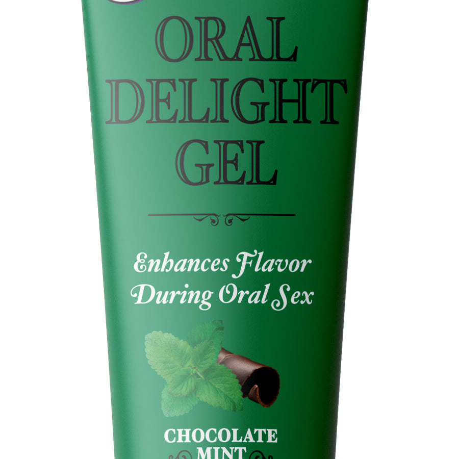 Goodhead - Oral Delight Gel - Chocolate Mint - 4 Oz.-Lubricants Creams & Glides-Doc Johnson-Andy's Adult World