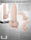Real Supple Poseable 7 Inch-Dildos & Dongs-Evolved Novelties-Andy's Adult World