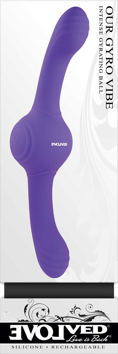 Our Gyro Vibe - Purple-Vibrators-Evolved Novelties-Andy's Adult World