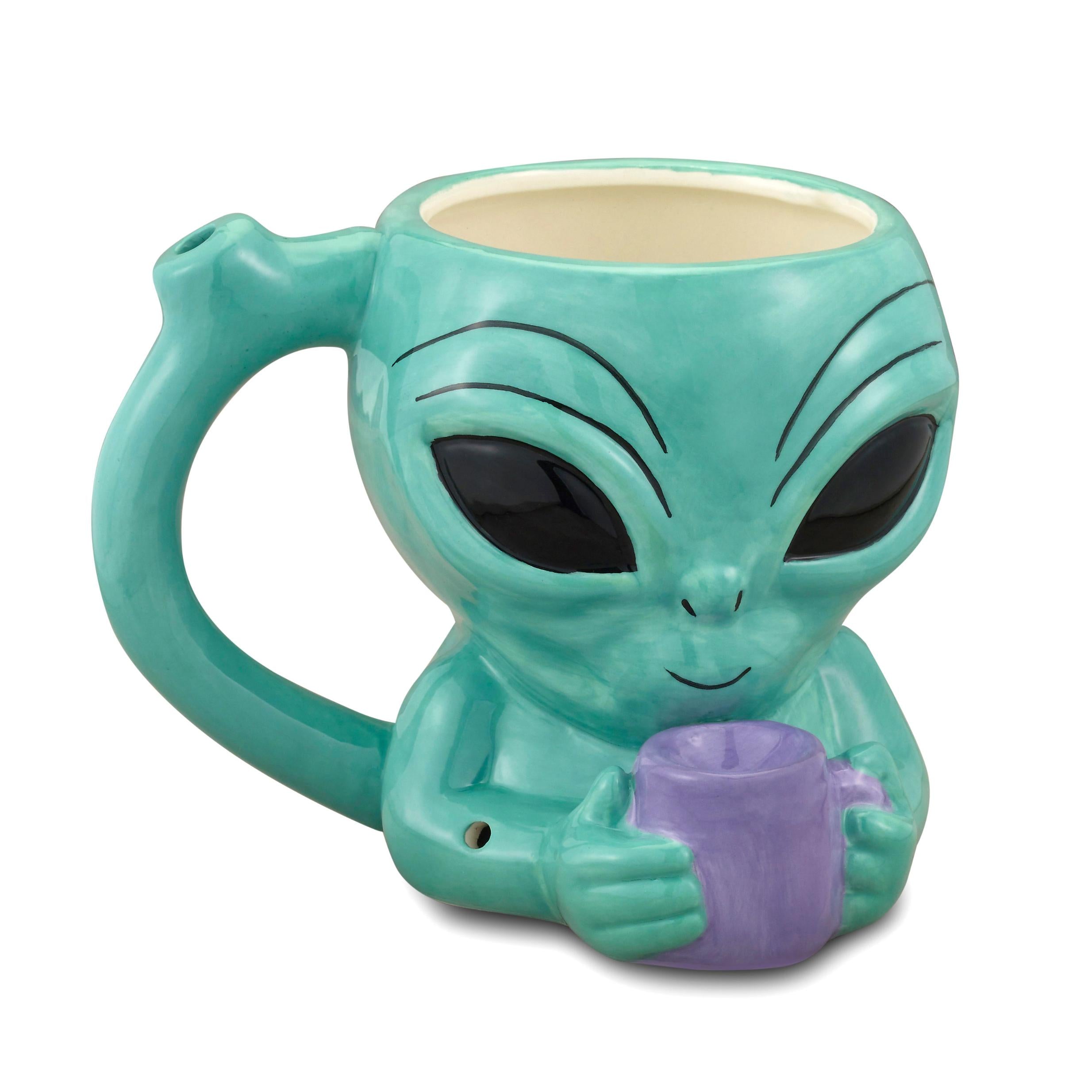 Alien Pipe Mug-Gag Gifts & Novelties-Fashioncraft-Andy's Adult World