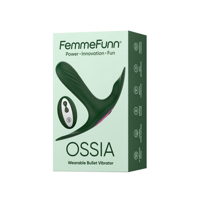 Ossia - Dark Green-Vibrators-Femme Funn-Andy's Adult World
