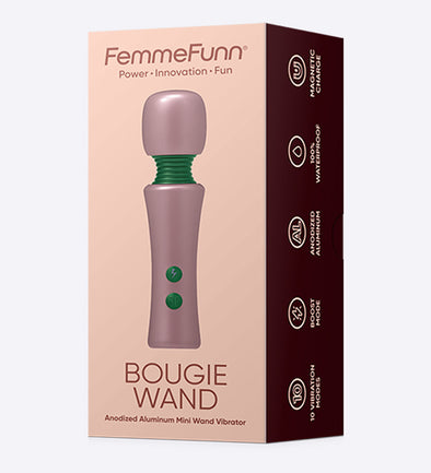 Bougie Wand - Rose Gold-Vibrators-Femme Funn-Andy's Adult World