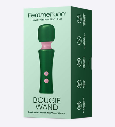 Bougie Wand - Green-Vibrators-Femme Funn-Andy's Adult World