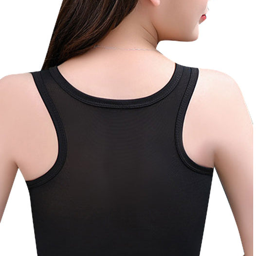 Gender Fluid Chest Compression Binder - Large - Black-Harnesses & Strap-Ons-Gender Fluid-Andy's Adult World