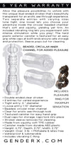Double Fantasy - Clear-Masturbation Aids for Males-Evolved - Gender X-Andy's Adult World
