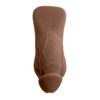 4 Inch Silicone Packer Dark-Dildos & Dongs-Evolved - Gender X-Andy's Adult World