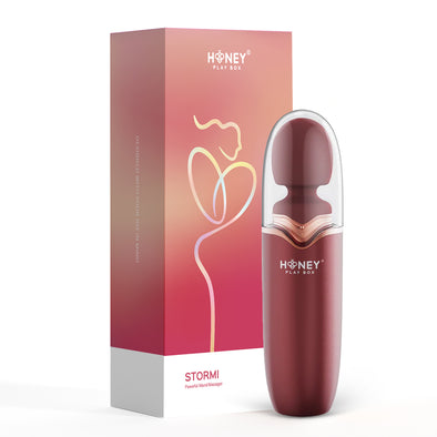 Stormi - Powerful Wand Massager - Red Wine-Massagers-Honey Play Box-Andy's Adult World