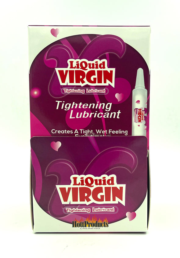 Liquid Virgin - Tightening Lubricant - Strawberry-Lubricants Creams & Glides-Hott Products-Andy's Adult World