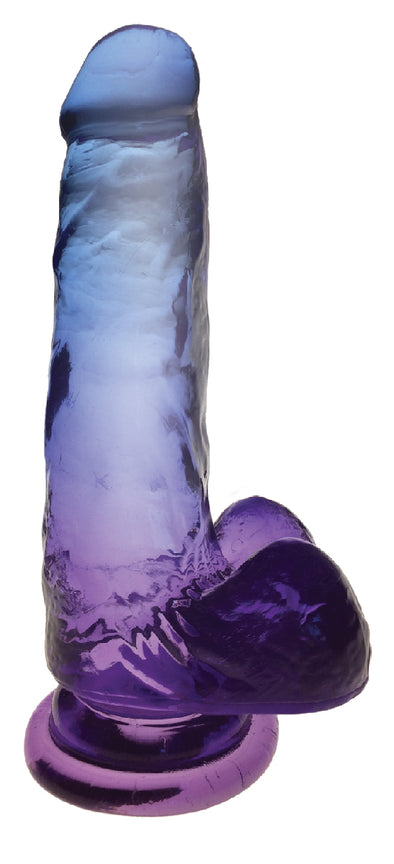 Shades - 7 Inch Gradient Dong - Blue and Violet-Dildos & Dongs-Icon Brands-Andy's Adult World