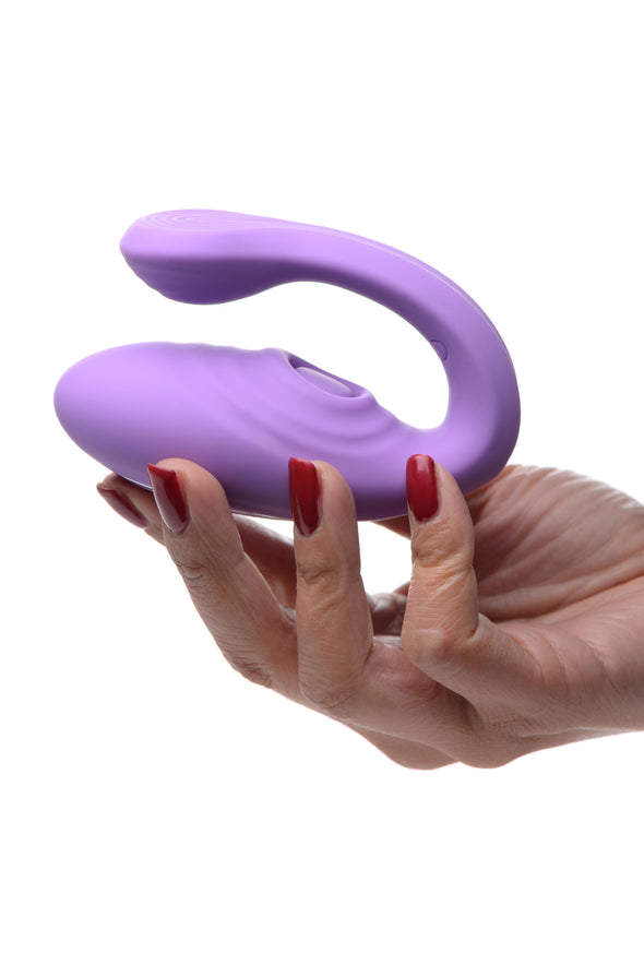 7x Pulse Pro Pulsating and Clit Stim Vibe With Remote-Vibrators-XR Brands inmi-Andy's Adult World