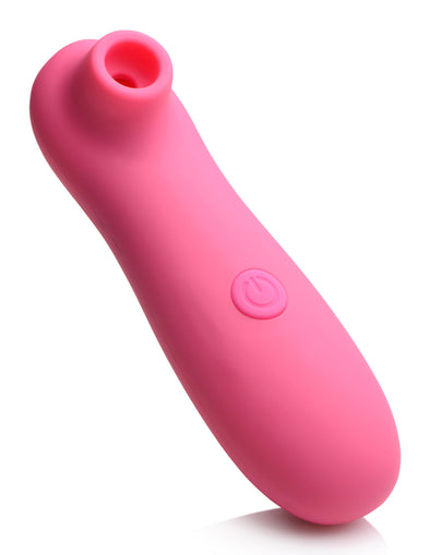 Shegasm Travel Sidekick 10x Suction Clit Stimulator - Pink-Clit Stimulators-XR Brands Shegasm-Andy's Adult World
