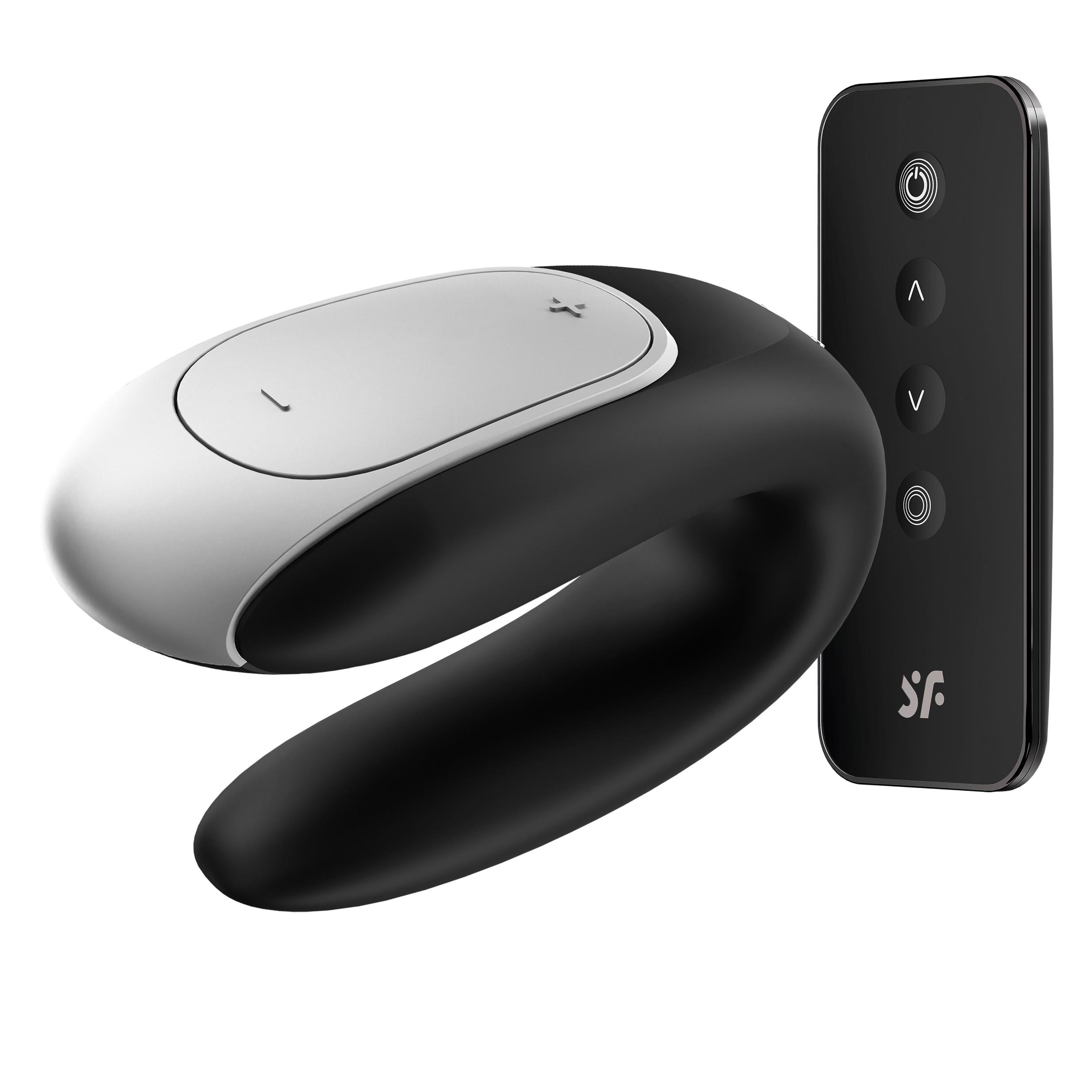 Double Fun - Black-Vibrators-Satisfyer-Andy's Adult World