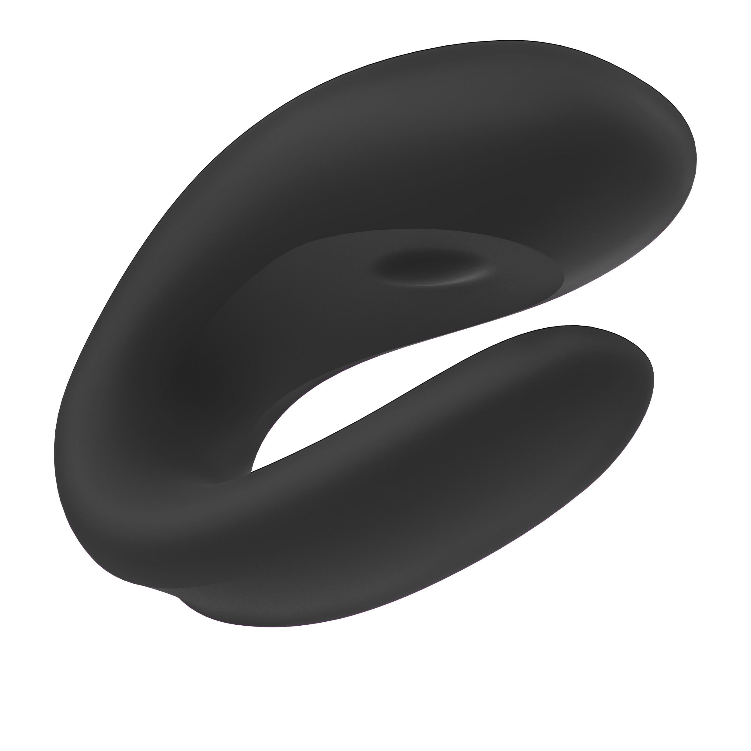 Double Joy - Black-Couples Toys-Satisfyer-Andy's Adult World