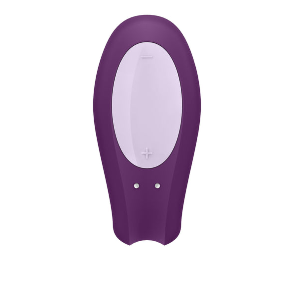Double Joy - Violet-Couples Toys-Satisfyer-Andy's Adult World