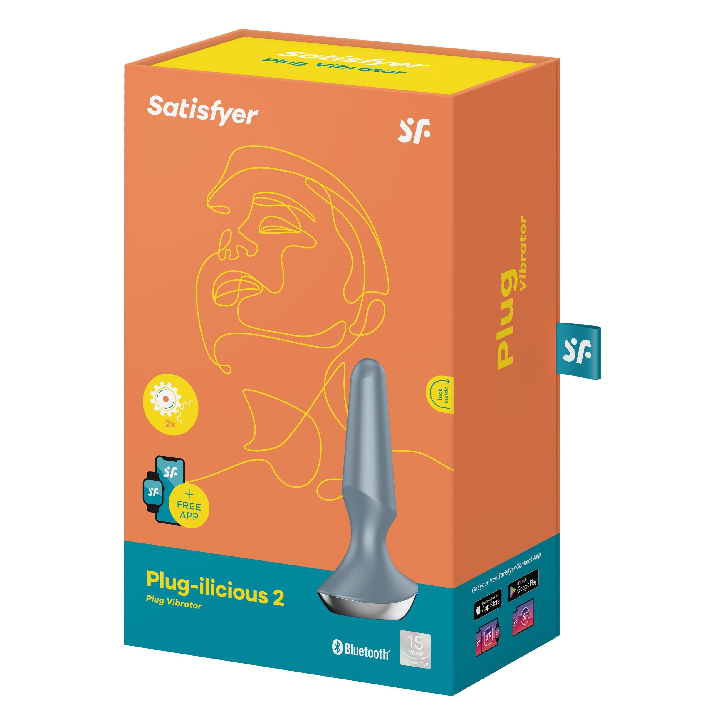 Plug-Ilicious 2 - Ice-Anal Toys & Stimulators-Satisfyer-Andy's Adult World
