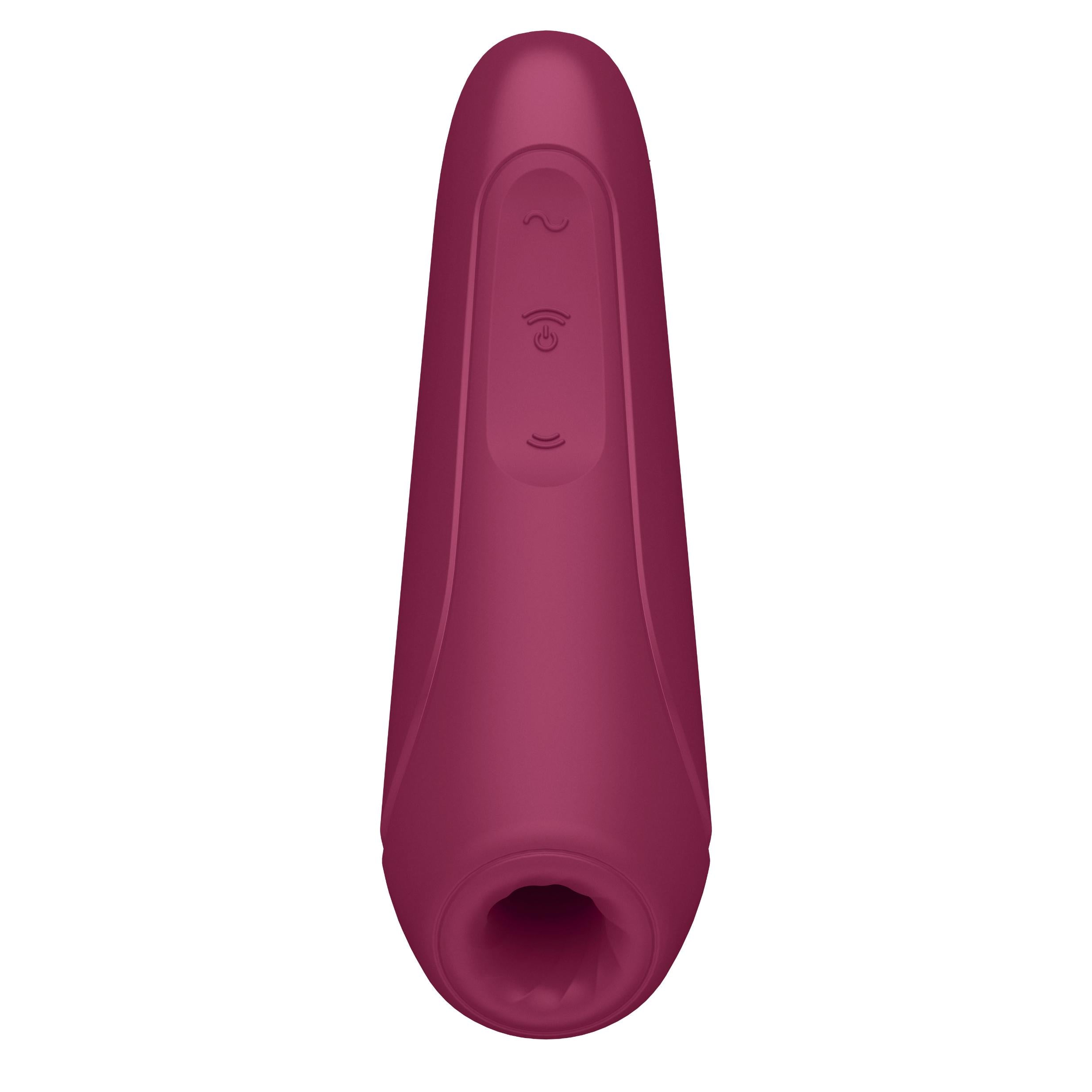 Curvy 1 Plus - Rose Red-Vibrators-Satisfyer-Andy's Adult World