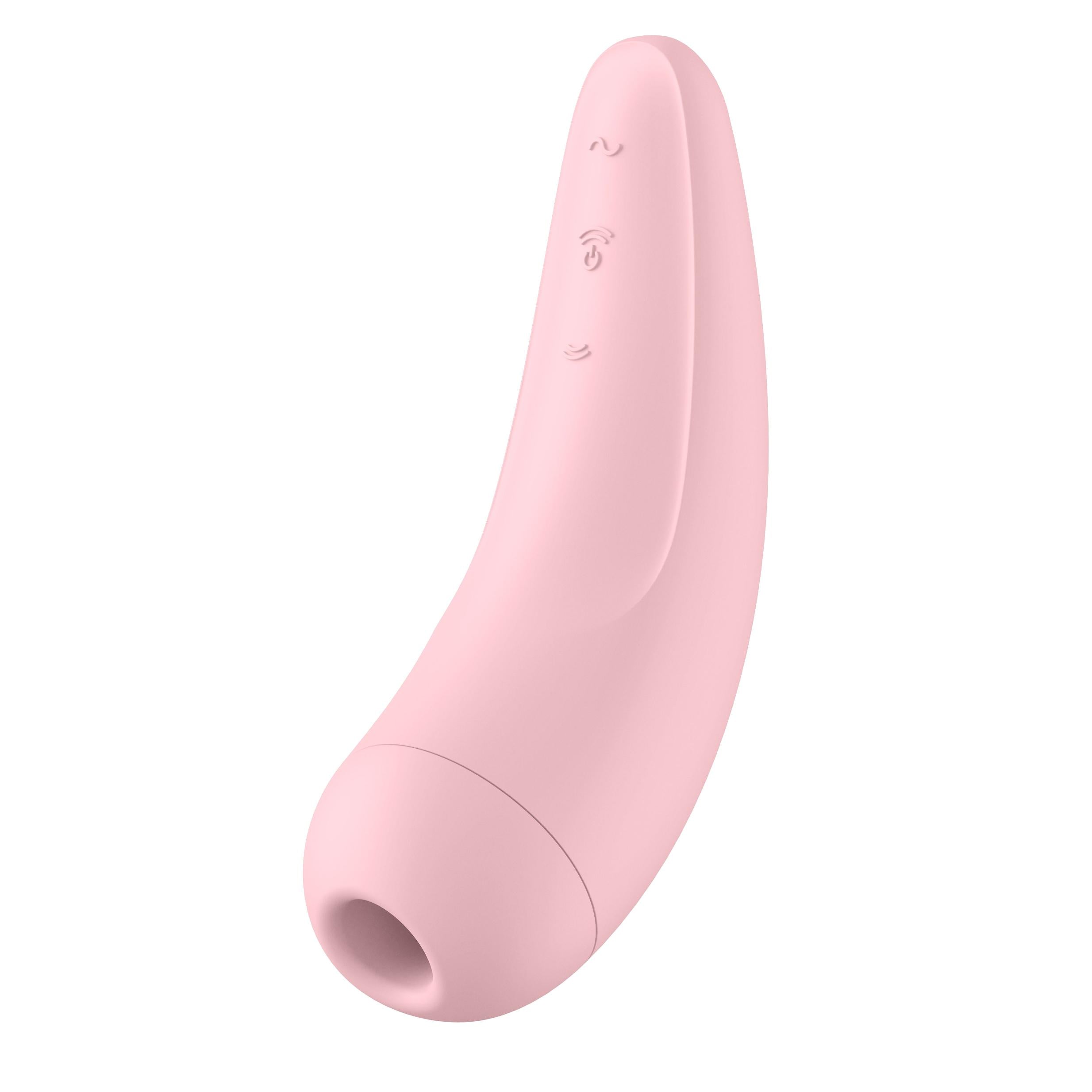 Curvy 2 Plus - Pink-Clit Stimulators-Satisfyer-Andy's Adult World