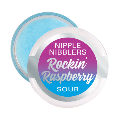 Nipple Nibbler Sour Pleasure Balm Rockin' Raspberry - 3 G Jar-Nipple Stimulators-Jelique Products-Andy's Adult World