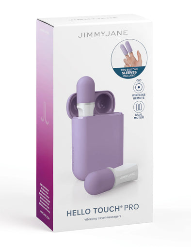 Hello Touch Pro - Lilac-Vibrators-jimmyjane-Andy's Adult World