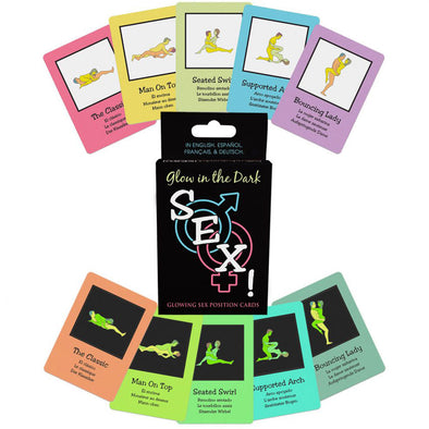 Glow-in-the-Dark Sex Cards-Games-Kheper Games-Andy's Adult World