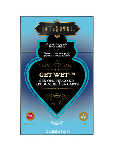 Get Wet Sex-on-the-Go Kit-Lubricants Creams & Glides-Kama Sutra-Andy's Adult World