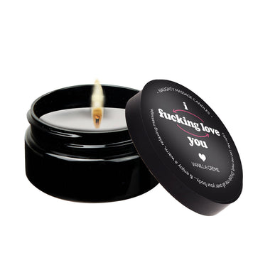 I F*Cking Love You - Massage Candle - 2 Oz-Candles-Kama Sutra-Andy's Adult World