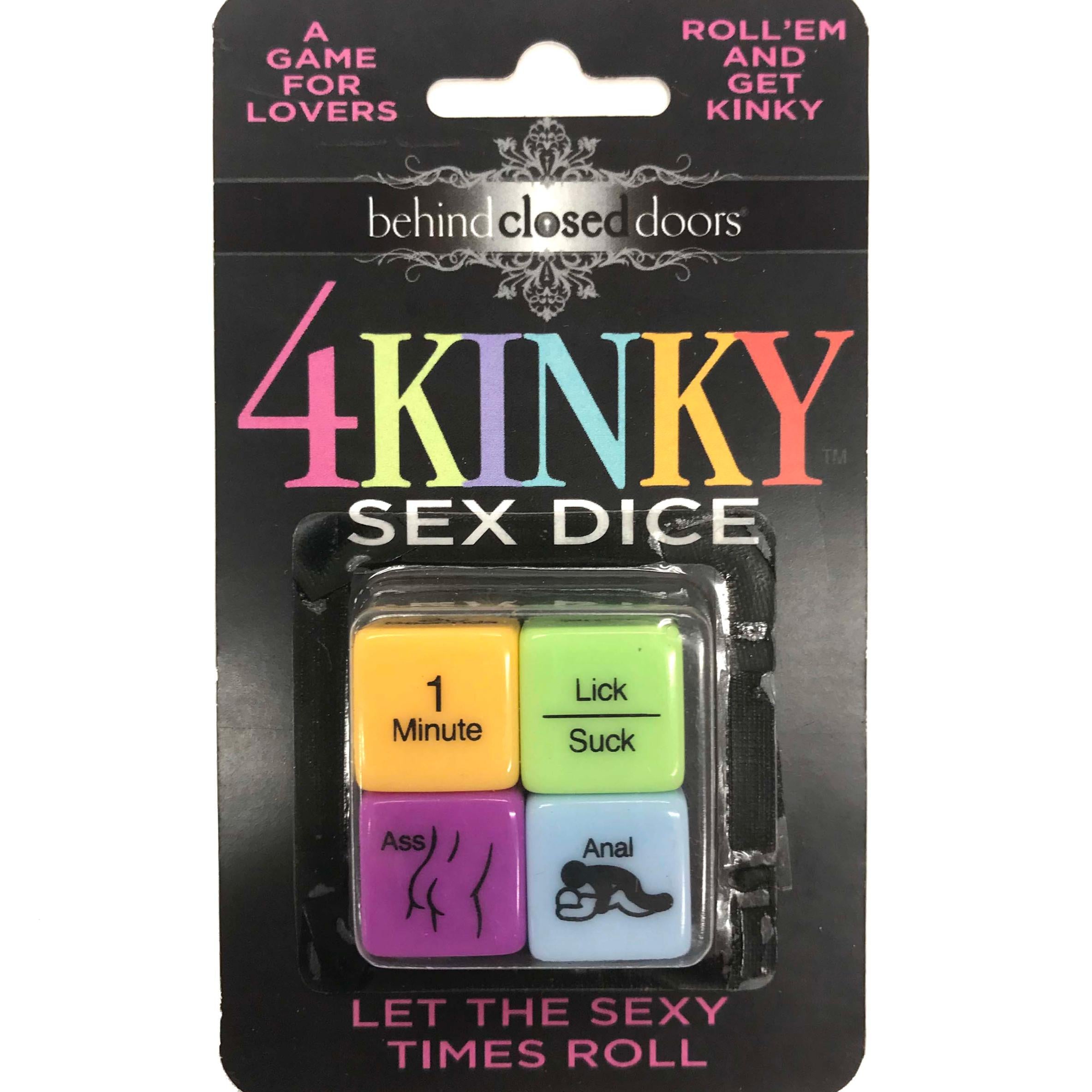 4 Kinky Sex Dice-Games-Little Genie-Andy's Adult World