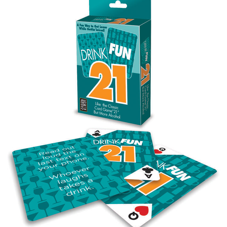Drink Fun 21 - Adult Drinking and Party Game-Games-Little Genie-Andy's Adult World