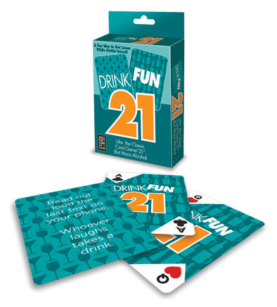 Drink Fun 21 - Adult Drinking and Party Game-Games-Little Genie-Andy's Adult World