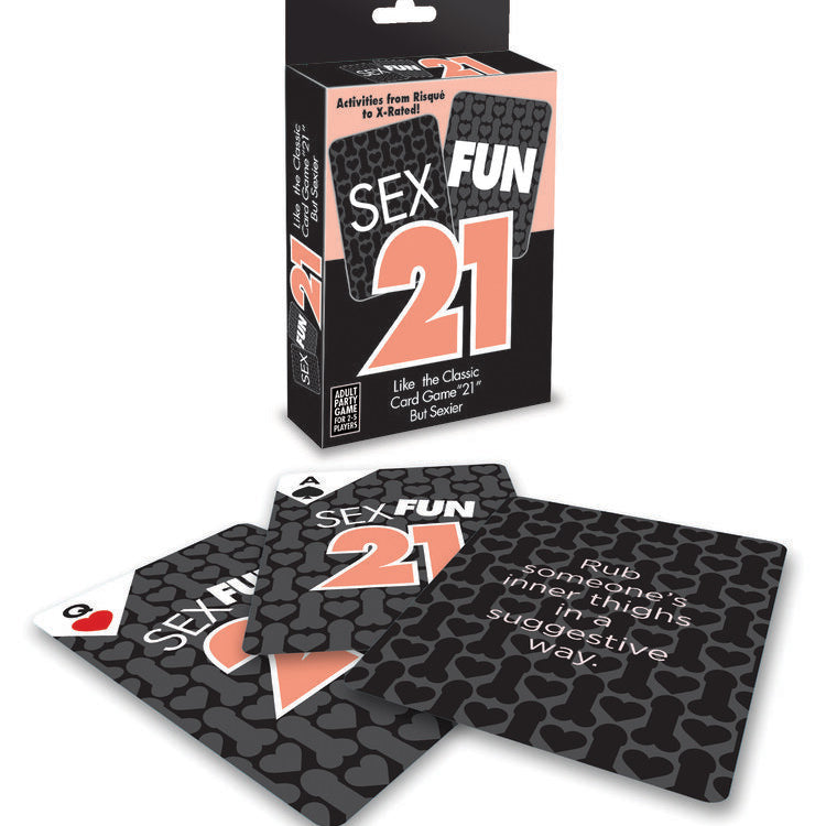 Sex Fun 21 - Adult Card Game-Games-Little Genie-Andy's Adult World