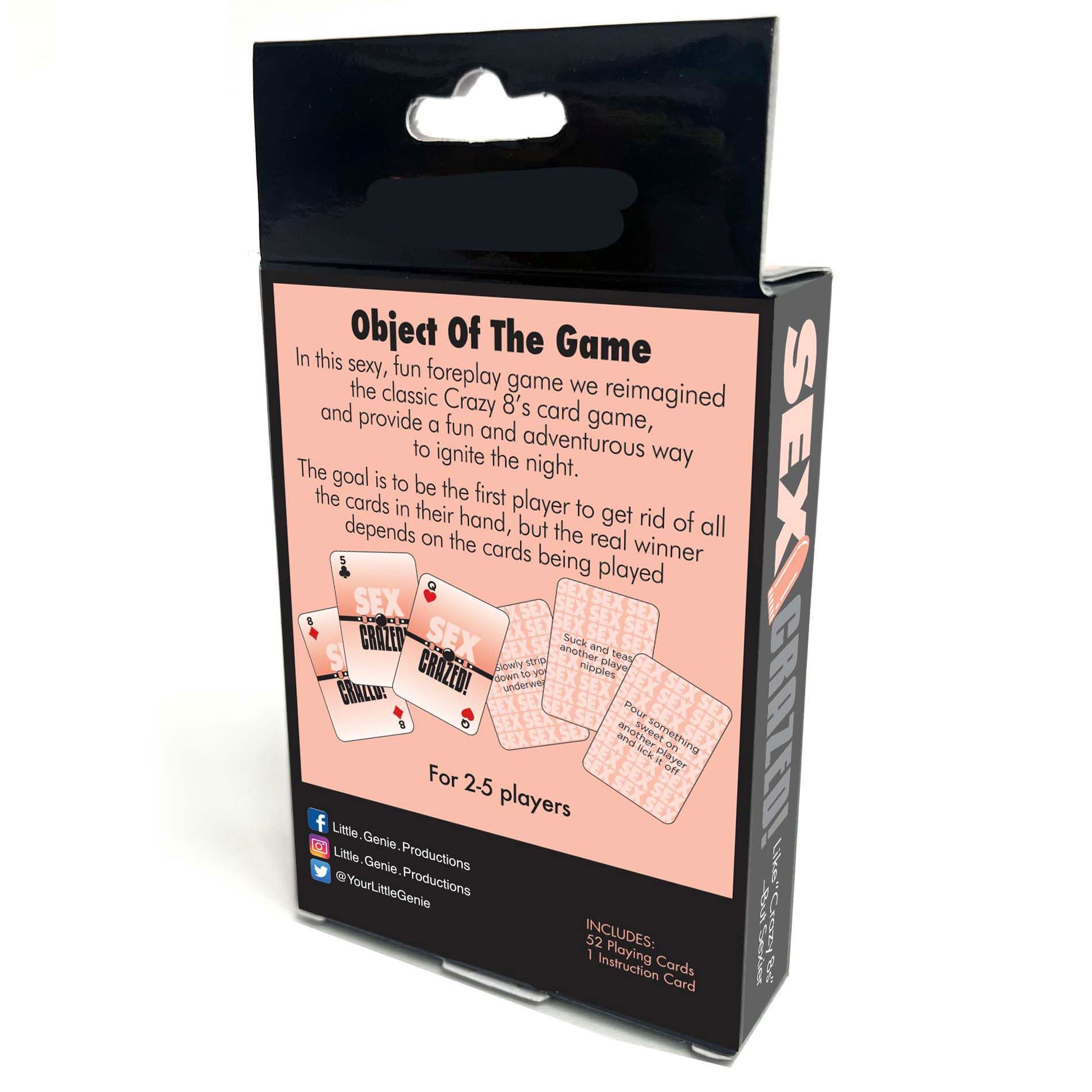 Sex Crazed Card Game-Games-Little Genie-Andy's Adult World