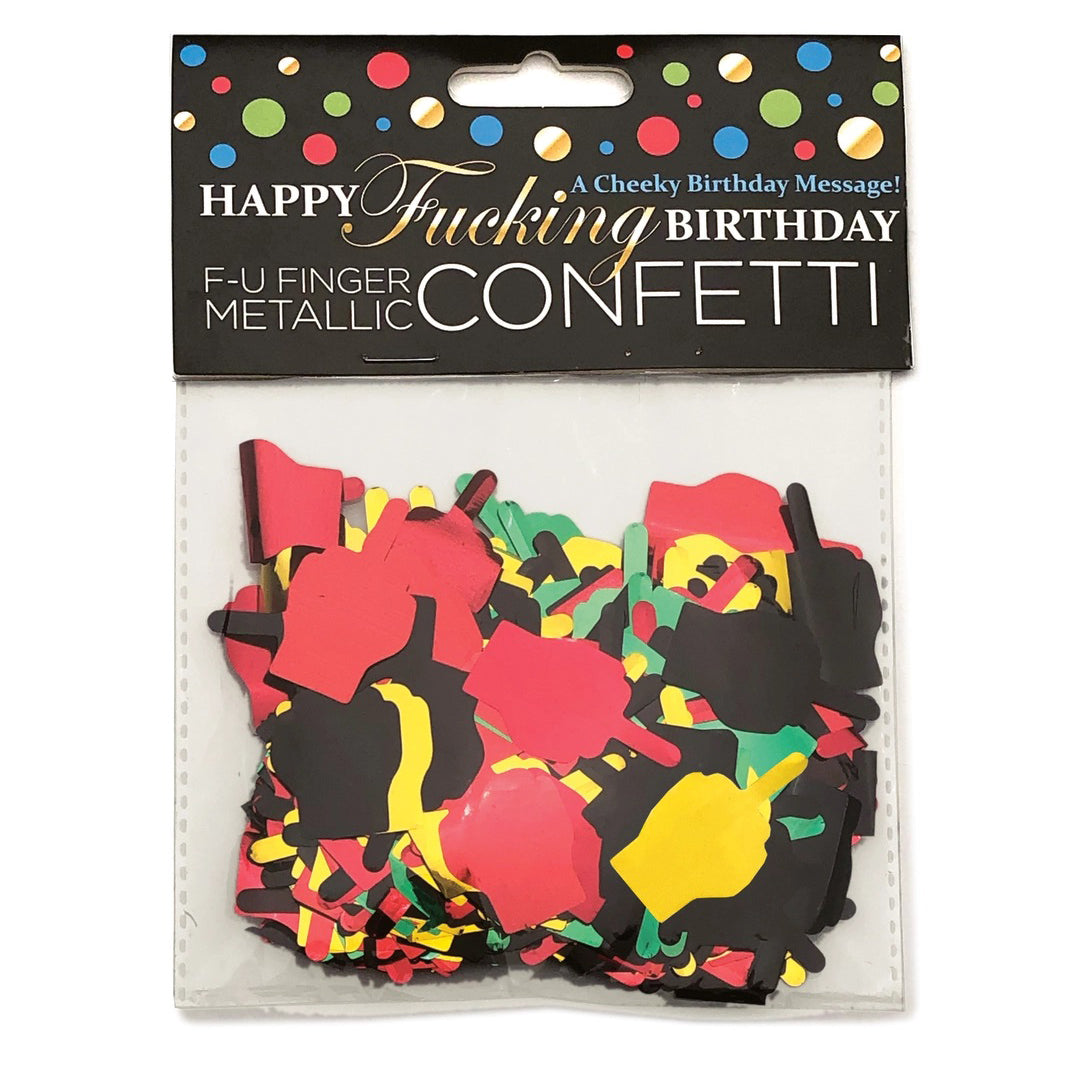 Happy Fucking Birthday Confetti-Party Supplies-Little Genie-Andy's Adult World