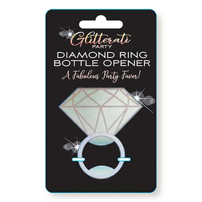 Glitterati Diamond Bottle Opener-Party Supplies-Little Genie-Andy's Adult World