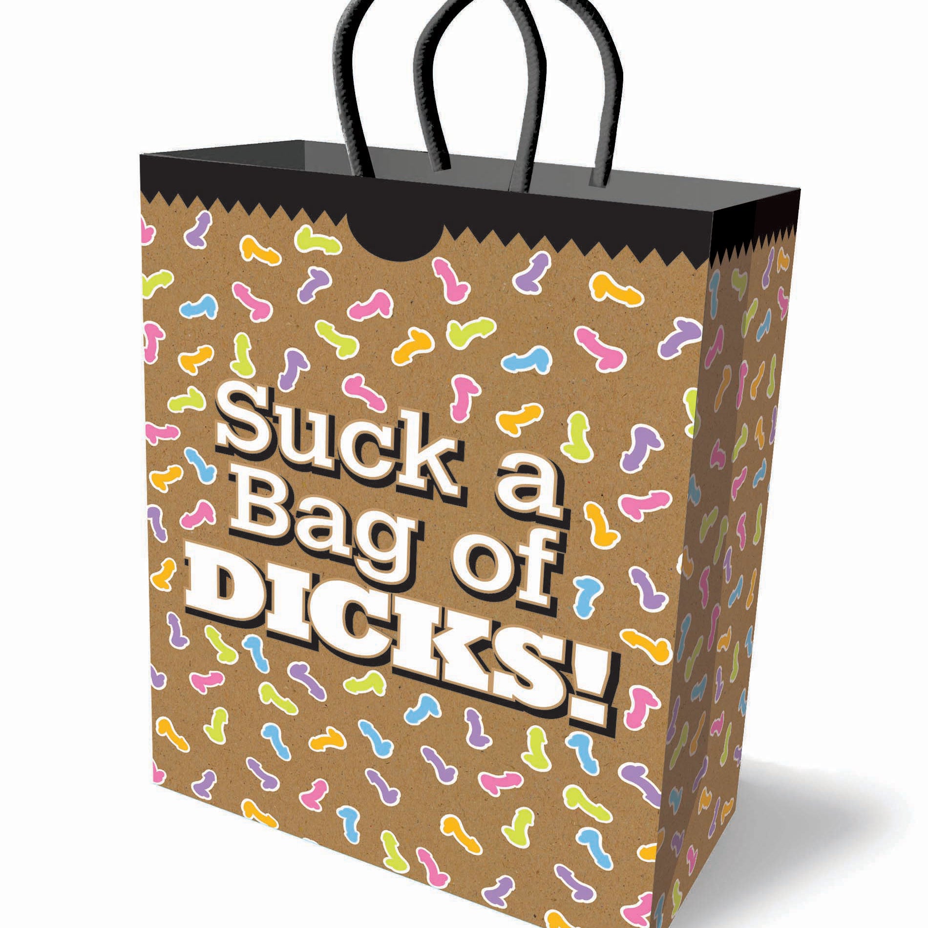 Suck a Bag of Dicks Gift Bag-Gag Gifts & Novelties-Little Genie-Andy's Adult World