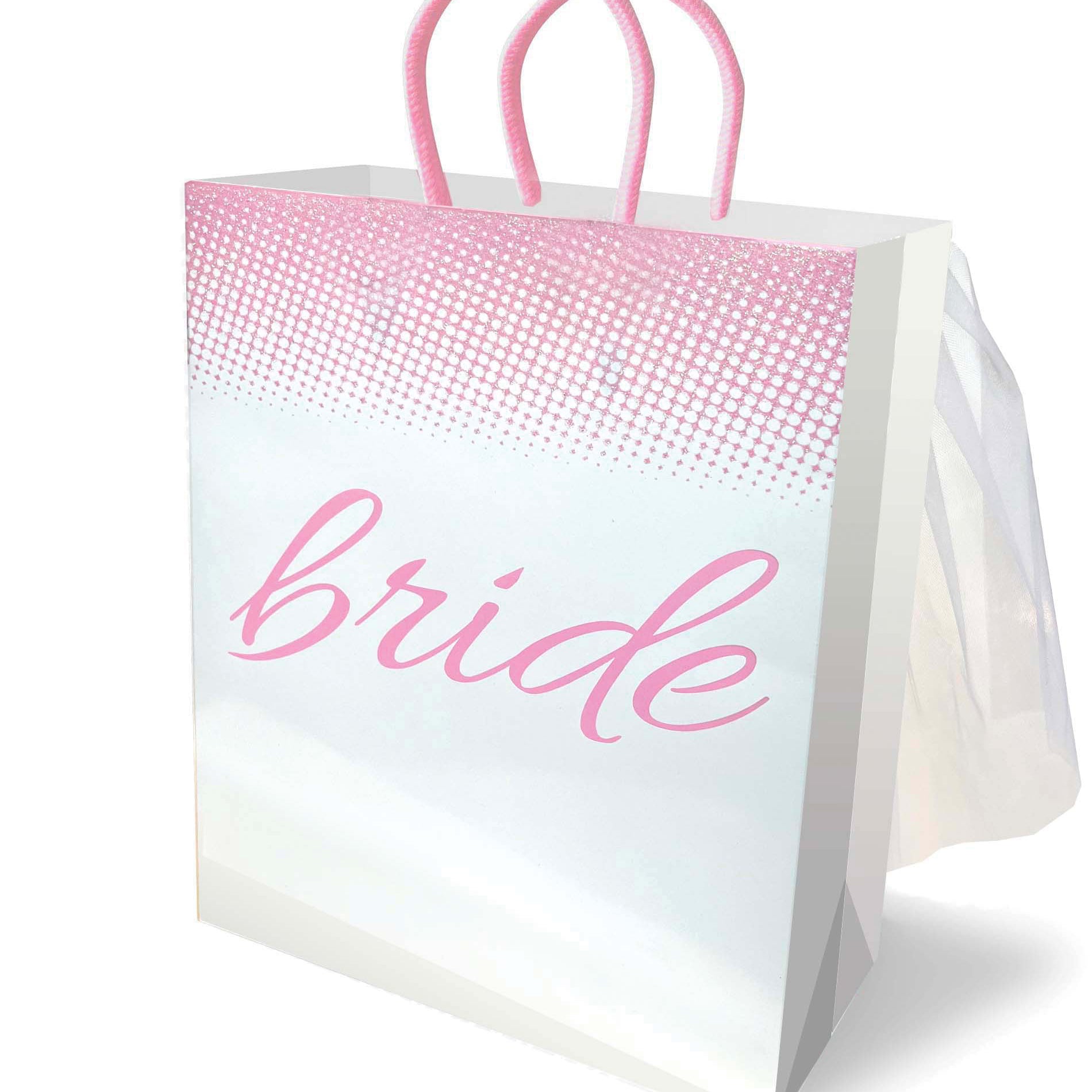 Bride Veil - Gift Bag-Gag Gifts & Novelties-Little Genie-Andy's Adult World