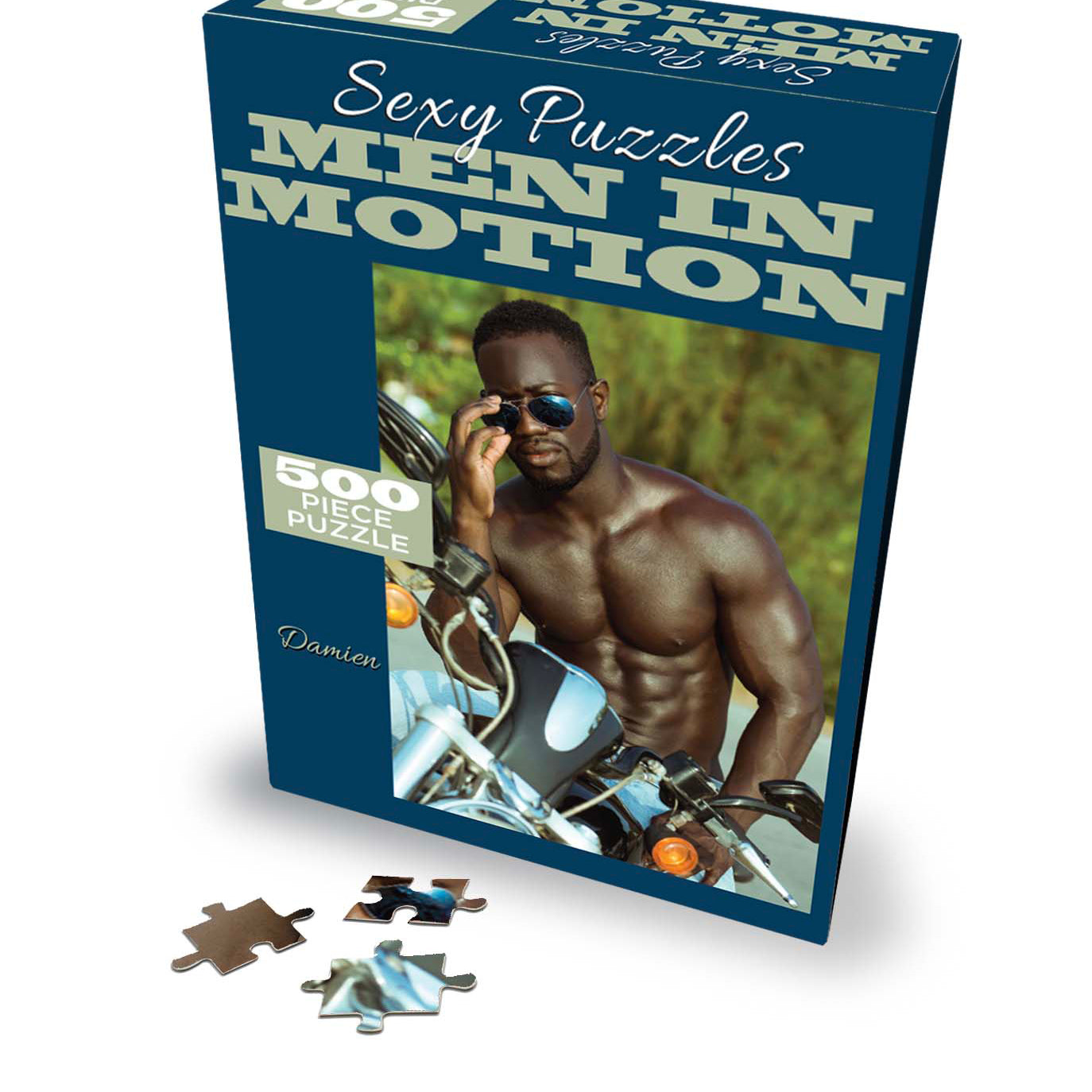 Sexy Puzzles - Men in Bed - Damien-Games-Little Genie-Andy's Adult World