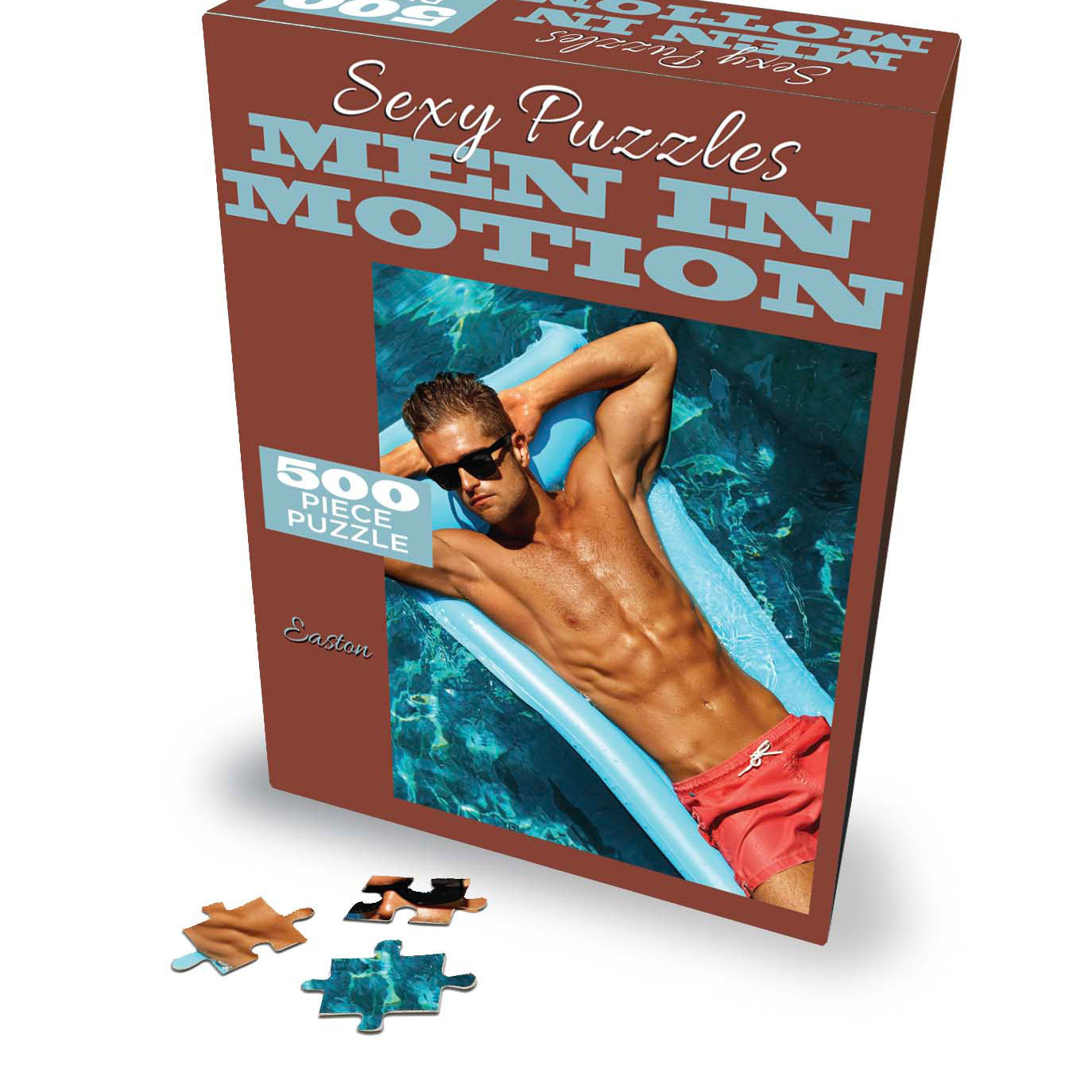 Sexy Puzzles - Men in Bed - Easton-Games-Little Genie-Andy's Adult World