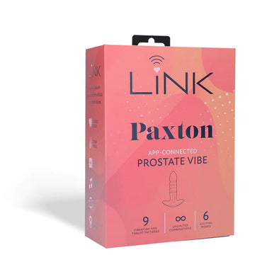 Link Paxton - App Connected Prostate Vibe - Navy Blue-Vibrators-Link-Andy's Adult World
