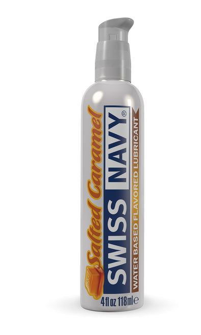 Swiss Navy Salted Caramel - 4 Fl. Oz.-Lubricants Creams & Glides-M.D. Science Lab-Andy's Adult World