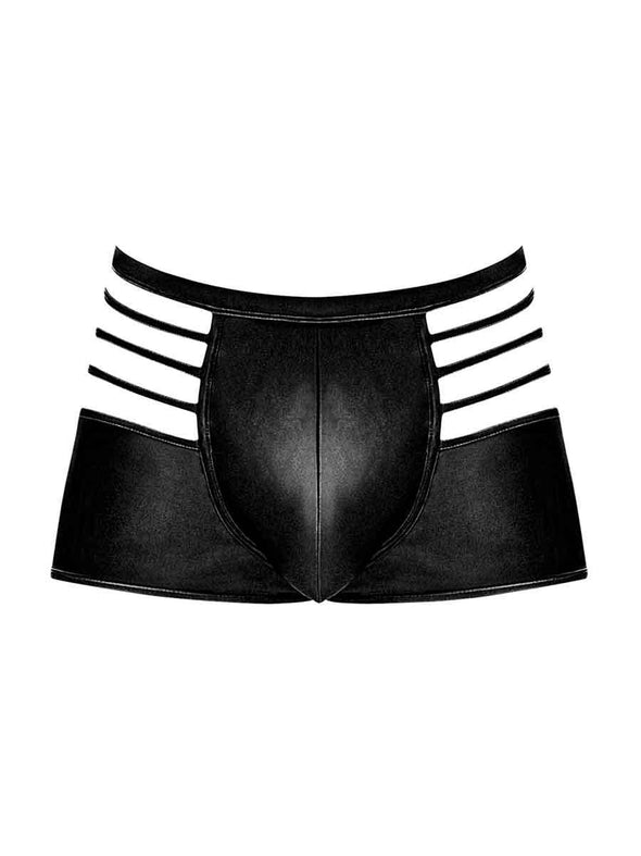 Cage Matte Cage Short - Large - Black-Lingerie & Sexy Apparel-Male Power-Andy's Adult World